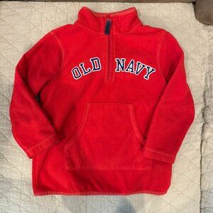Red Old Navy Quarter-Zip Fleece - Toddler
